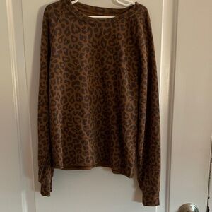 Carter's Brown Animal Print Sweatshirt